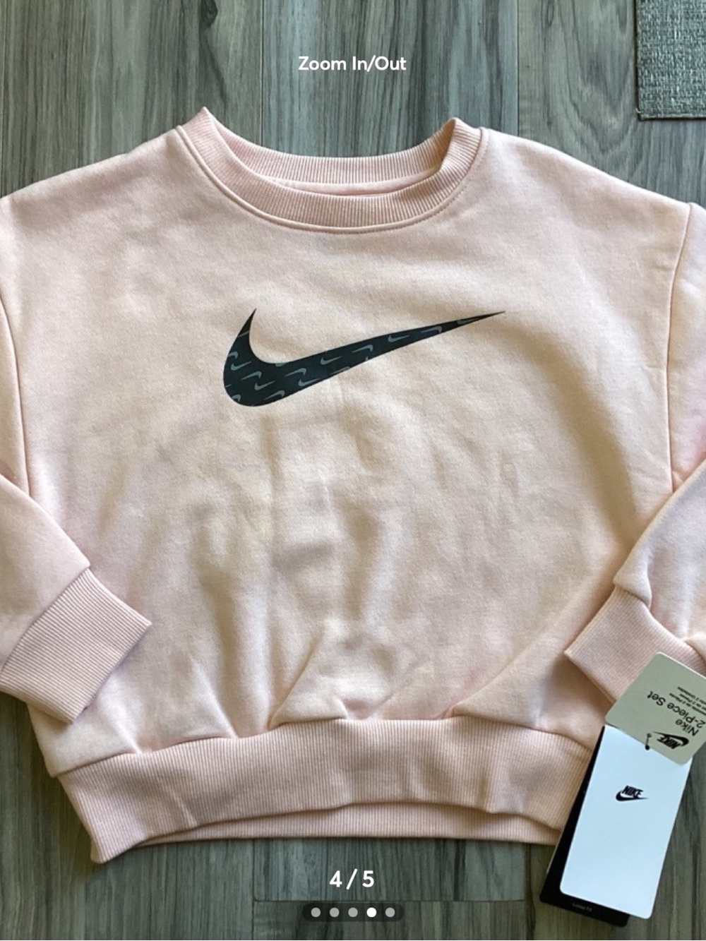 Nike crewneck & skort Girls Set size 6X(NWT) ~PRICE FIRM, NO OFFERS~ - Picture 4 of 5